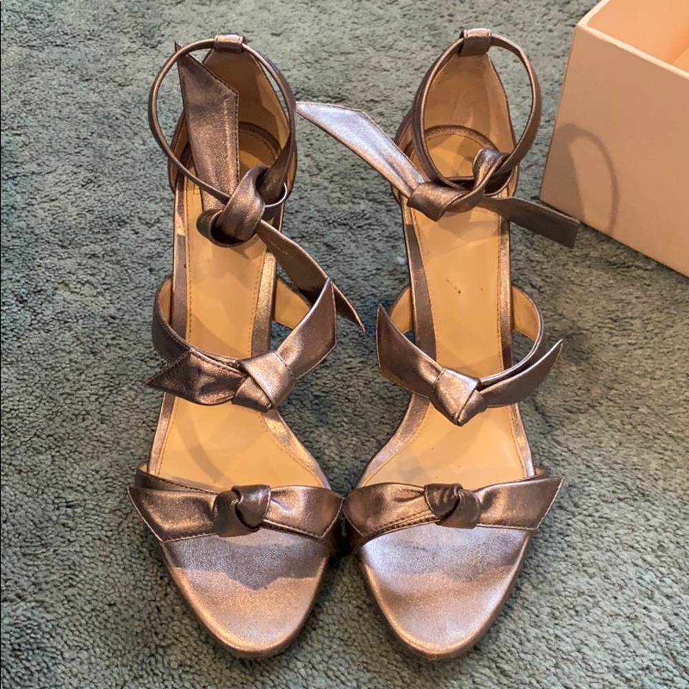 Alexandre Birman silver heels